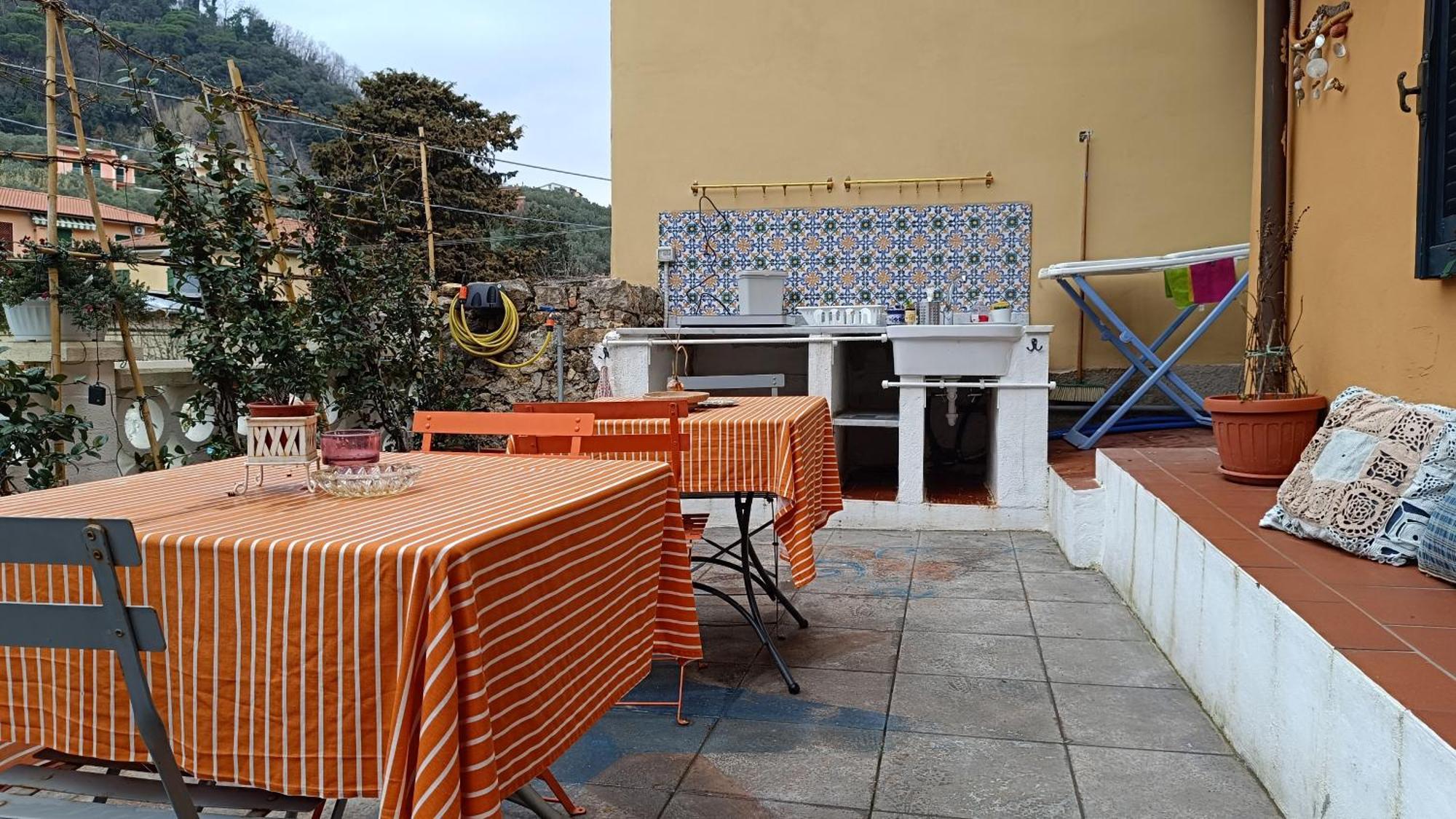 La Graziosa Dorata Lerici San Lorenzo Villa Indipendente 2 Persone Parcheggio Gratuito Extérieur photo